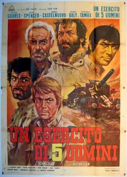 The 5-Man Army 五人の軍隊 DVD Amazon.com: The Five Man Army : Bud Spencer, Peter Graves, Tetsuro