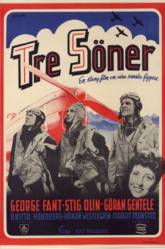 Tre s�ner gick till flyget (1945)