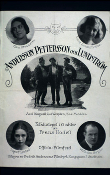 Andersson, Pettersson och Lundstr�m (1923)