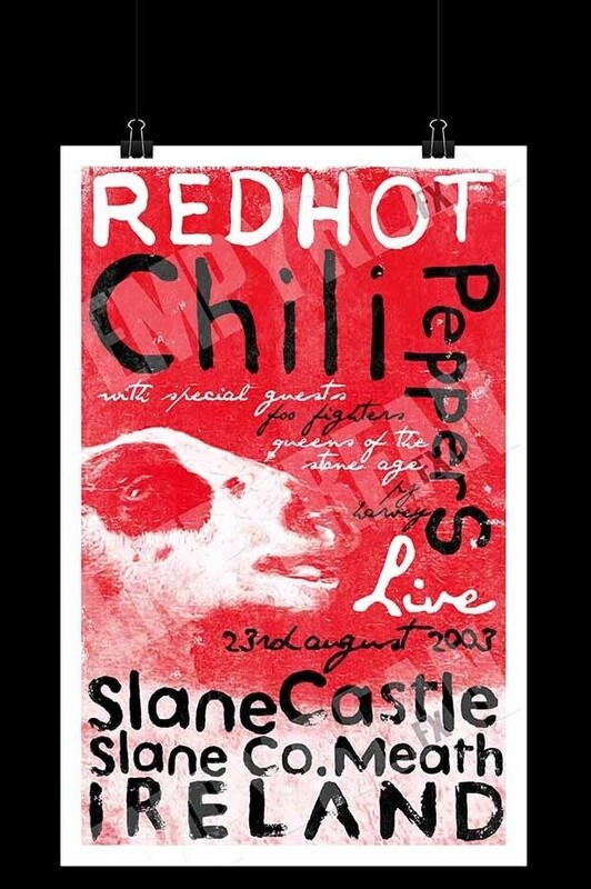 Red Hot Chili Peppers Slane Castle Setlist www.blu-ray.com