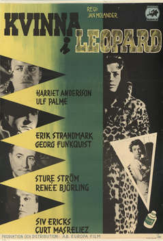 Kvinna i leopard (1958)