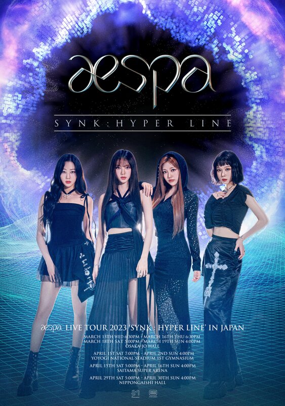 ミュージック aespaLIVE TOUR 2023 SYNK HYPER LINE DVD aespa LIVE TOUR 2023 'SYNK : HYPER LINE' in Japan (2023)