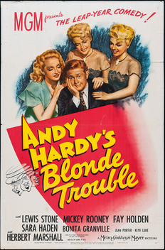 Andy Hardy's Blonde Trouble (1944)