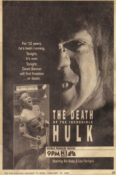 The Death of the Incredible Hulk (1990)