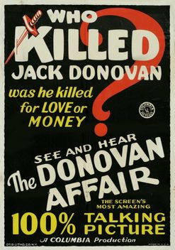 The Donovan Affair (1929)