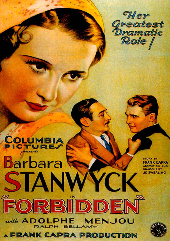 Forbidden (1932 film) - Wikipedia