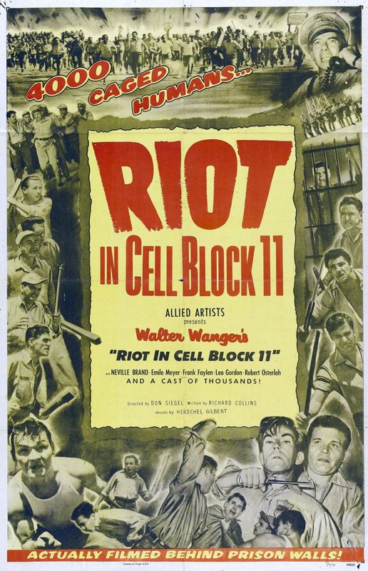 Riot in Cell Block 11 (1954)