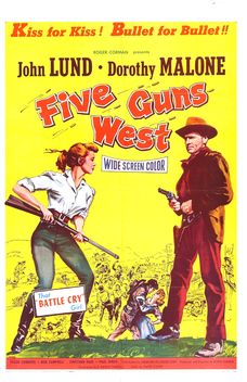 Five Guns West (1955)