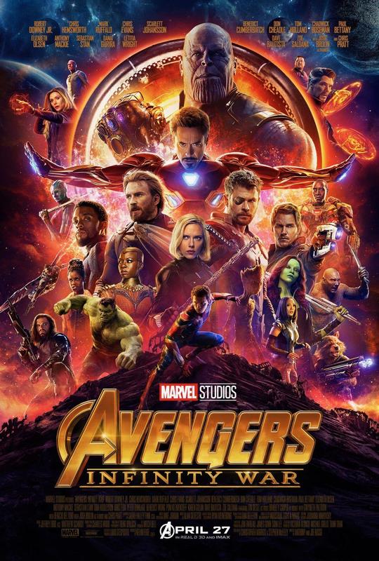 Avengers Infinity War Blu Ray تحميل