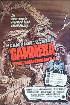 Gamera Super Monster, Polish Movie Poster