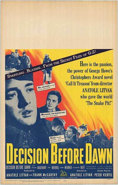 Decision Before Dawn (1951)