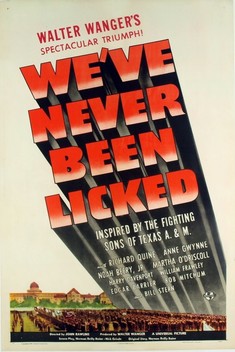 We've Never Been Licked (1943)