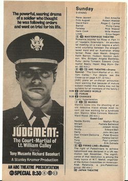 Judgment: The Court Martial of Lieutenant William Calley (1975)