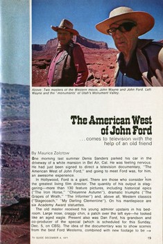 The American West of John Ford (1971)