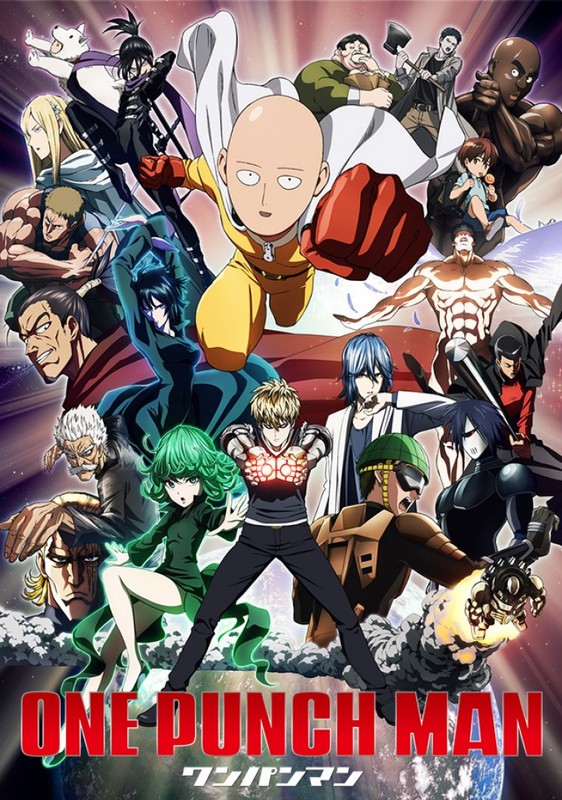 One-Punch Man release from 2015 to 2019