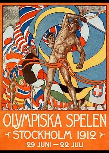 Olimpismo - V Olympiade Jeux Olympiques A Stockholm 1912 - Natation
