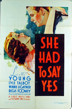 She Had to Say Yes (1933)