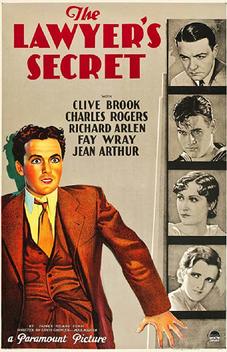 The Lawyer's Secret (1931)