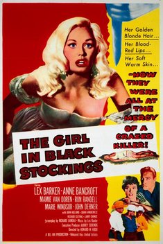 The Girl in Black Stockings (1957)