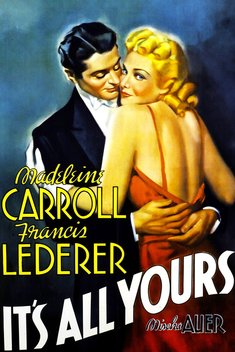 It's All Yours (1937)