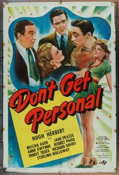 Don't Get Personal (1942)