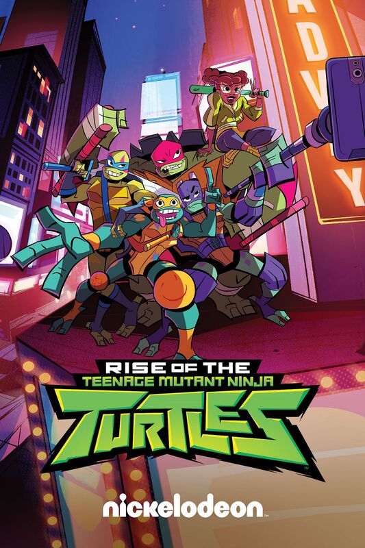 Rise of the Teenage Mutant Ninja Turtles Complete Series & Movie Blu Ray  Set 