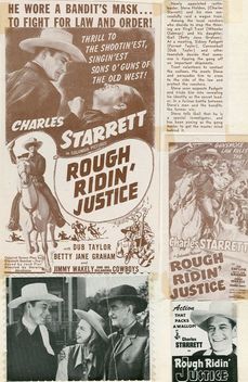 Rough Ridin' Justice (1945)