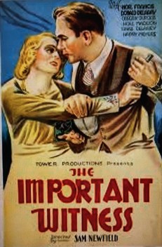 The Important Witness (1933)