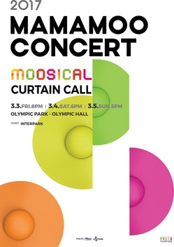 K-POP・アジア MAMAMOO moosical Curtain Call BluRay BD Mamamoo Concert Moosical Curtain Call First Press Limited