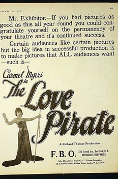 The Love Pirate (1923)