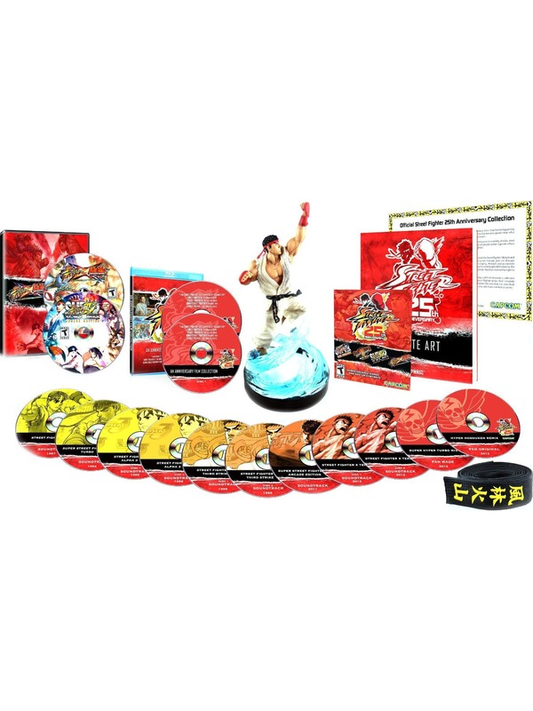 Street Fighter 25th Anniversary Collector's Set Xbox 360