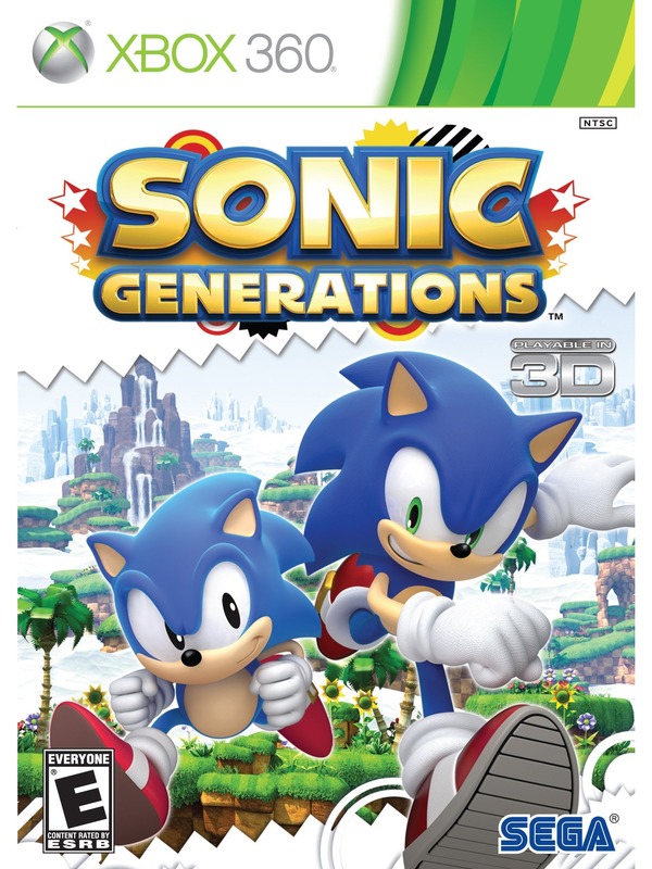 Sonic Generations Xbox 360