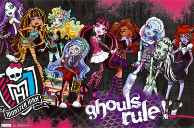 Monster High - Ghouls Rule Poster