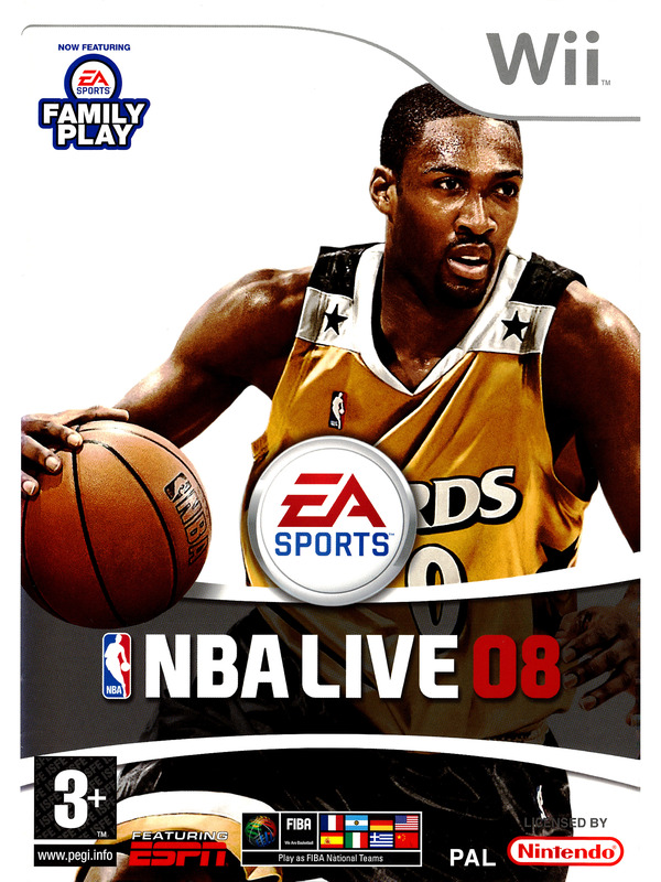 NBA Live 08 Wii