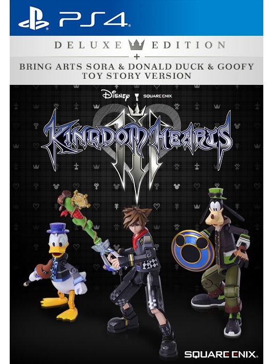 Kingdom Hearts III Deluxe Edition Bring Arts Figures (PS4) Kingdom Hearts III Deluxe Edition Bring Arts Figures (PS4)