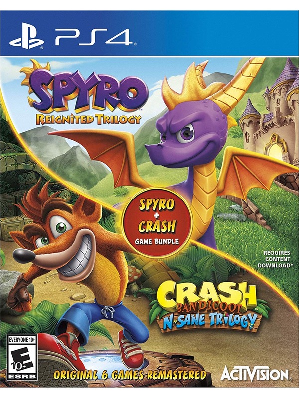 Spyro Crash Remastered Bundle PS4