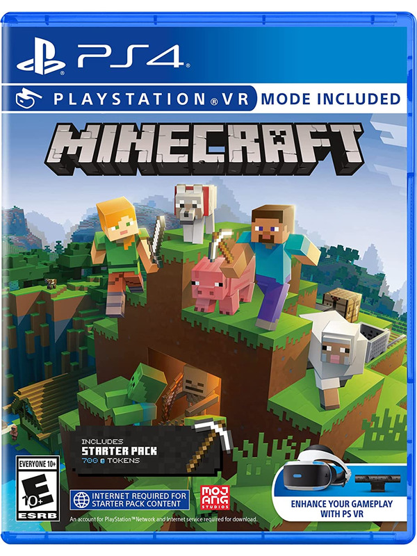 Minecraft Starter Collection VR Mode PlayStation 4 PS4
