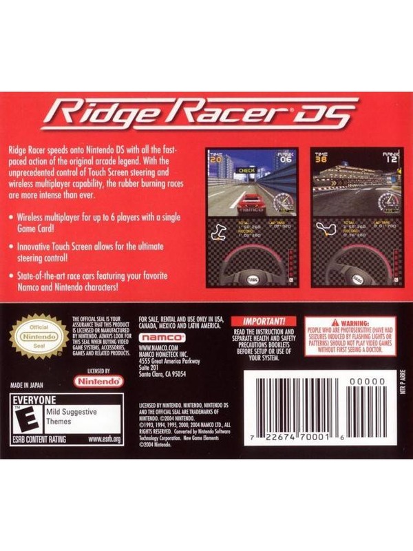 Ridge Racer Ds Ds