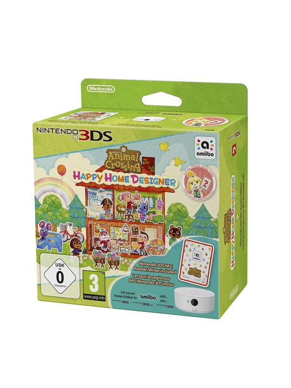 Animal Crossing Happy Home Designer Amiibo Card Nfc Reader Writer 3ds