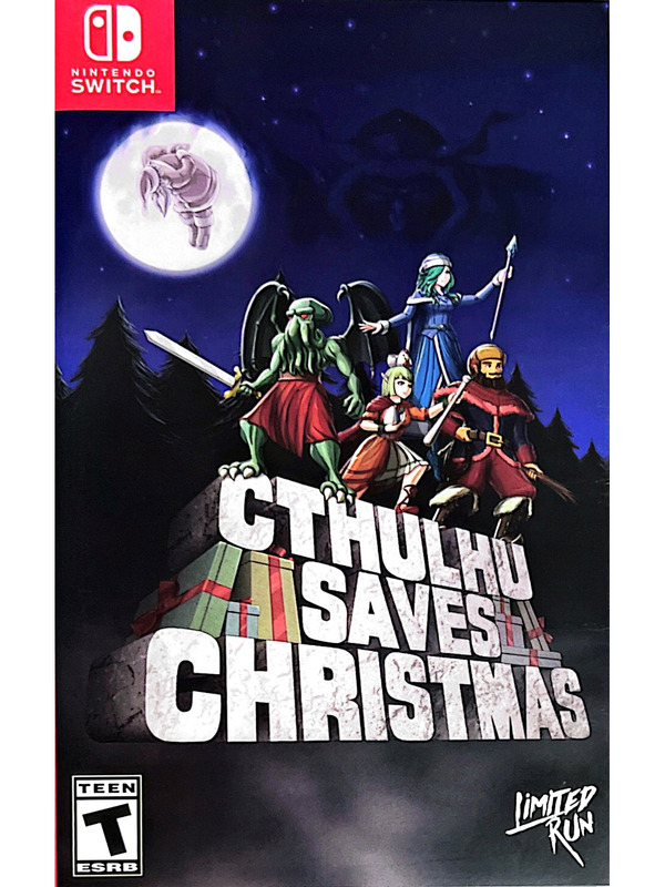 Jeu Cthulhu Saves Christmas PS5 - Édition Limited Run Games, RPG Humoristique En Anglais