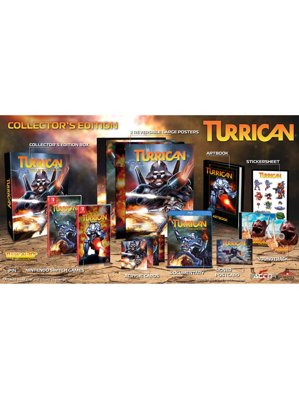 タリカン　TURRICAN Collector's Edition Switch Turrican - Collector's Edition - Strictly Limited – Strictly