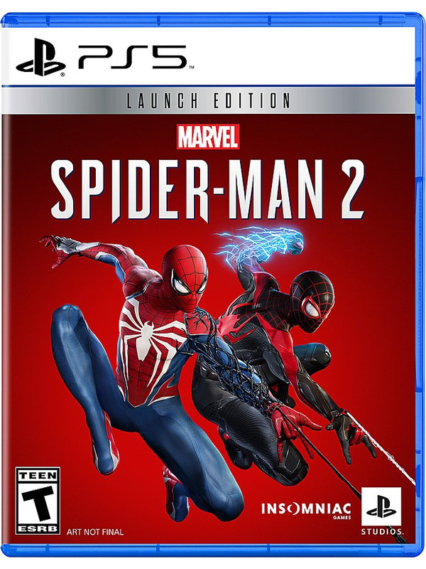 Consolas Consola Sony Ps5 Standard Blu Ray 825gb Marvels Spider Man 2  Descarga Digital