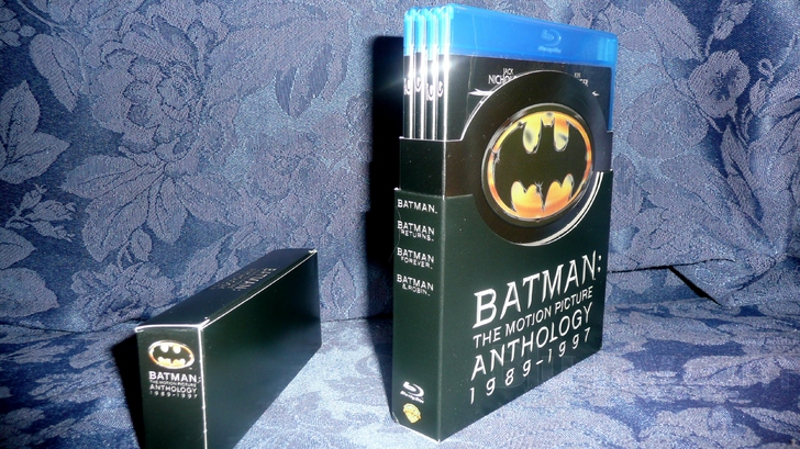 Batman: The Motion Picture Anthology Blu-ray (Batman / Batman Returns /  Batman Forever / Batman & Robin)