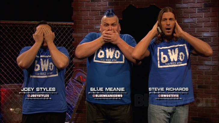 Blue Meanie - Blue World Order bWo Wrestling T-shirt