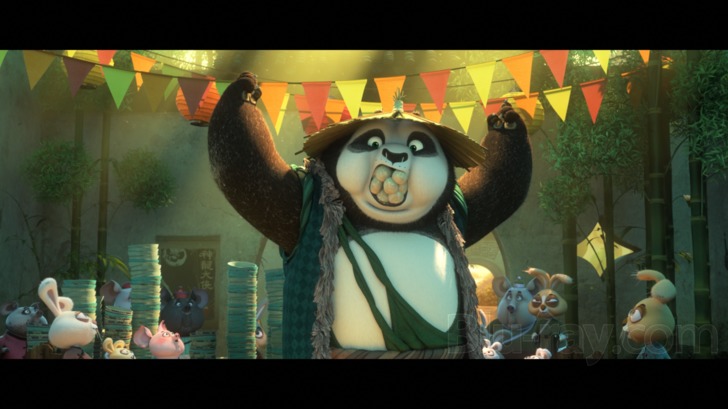 in kung fu panda how does po end up developing the capability to be an awesome kung fu fighter
