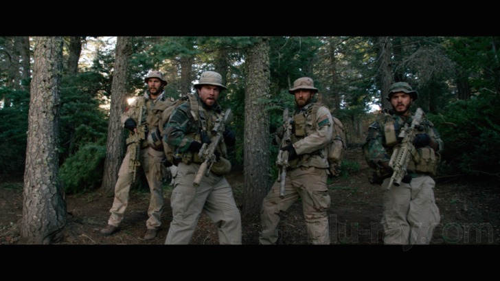 Forest Battle Scene, Lone Survivor (Mark Wahlberg)