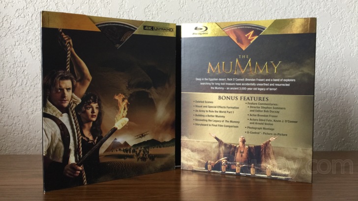 The Mummy Ultimate Trilogy 4K Blu-ray (DigiPack)
