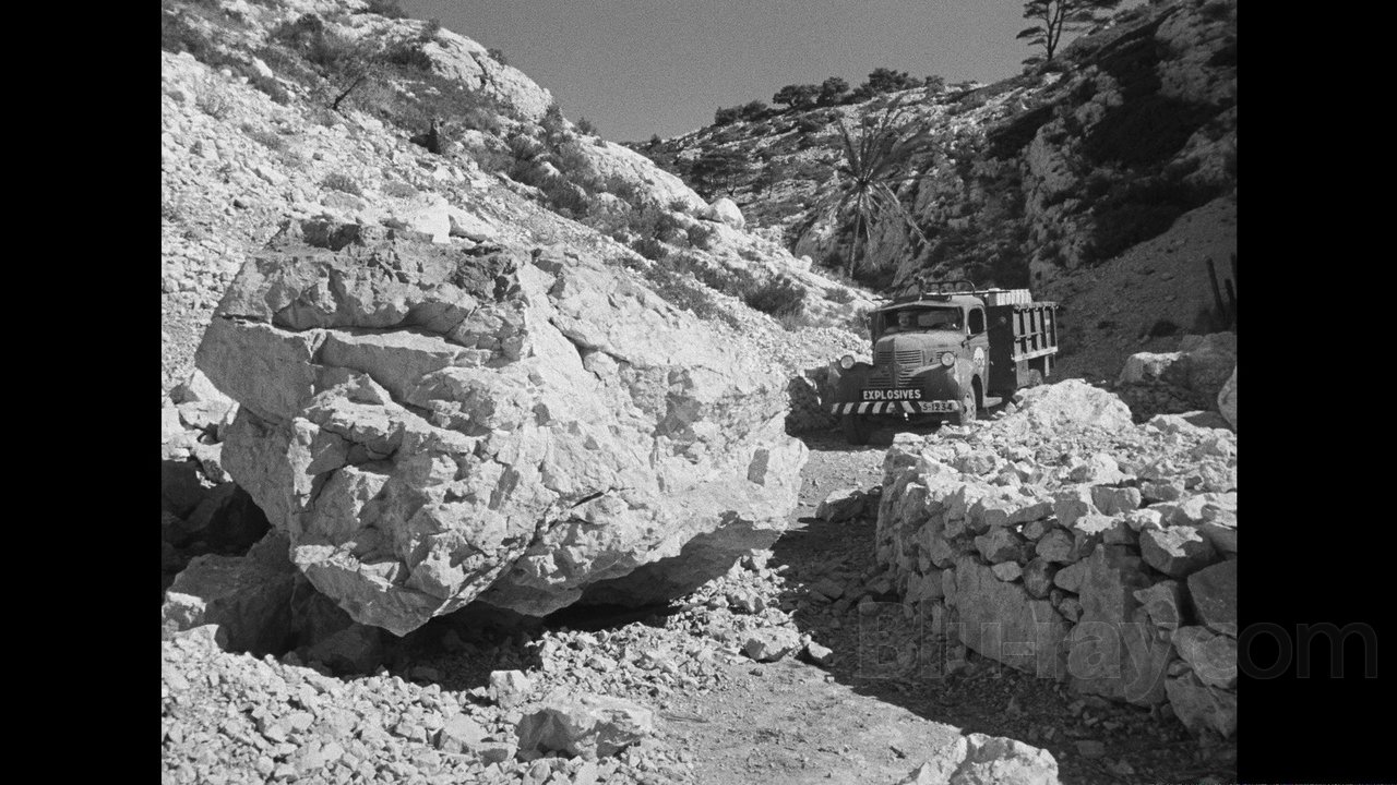 Screenshot of the BFI release of Wages of Fear. Screenshot of the BFI release of Wages of Fear.