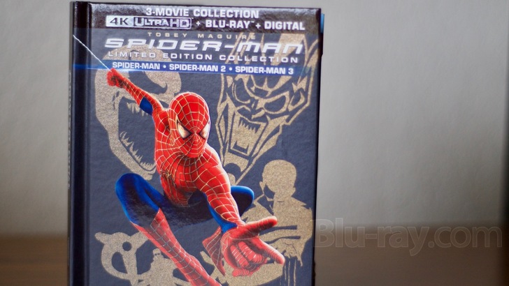 Spider Man Limited Edition DVD's Collectors Gift Set 2 Comic Books