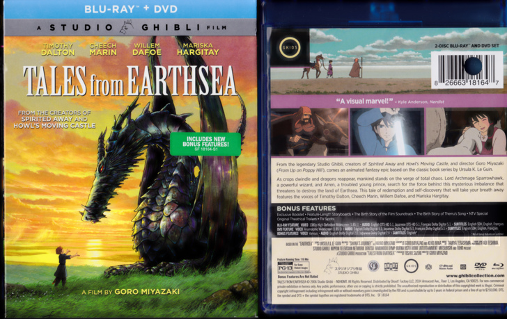 Tales from Earthsea Blu-Ray Review 